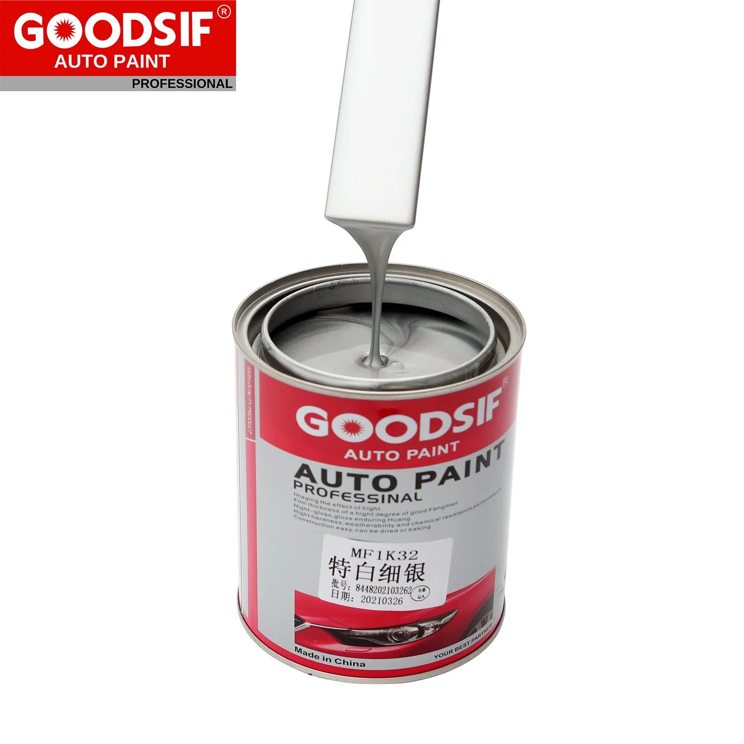 High quality/High cost performance Automotive 2K Epoxy Primer Putty Fast Dry Auto Refinish Mixing Toner Basecoat Acrylic Varnish Car Paint