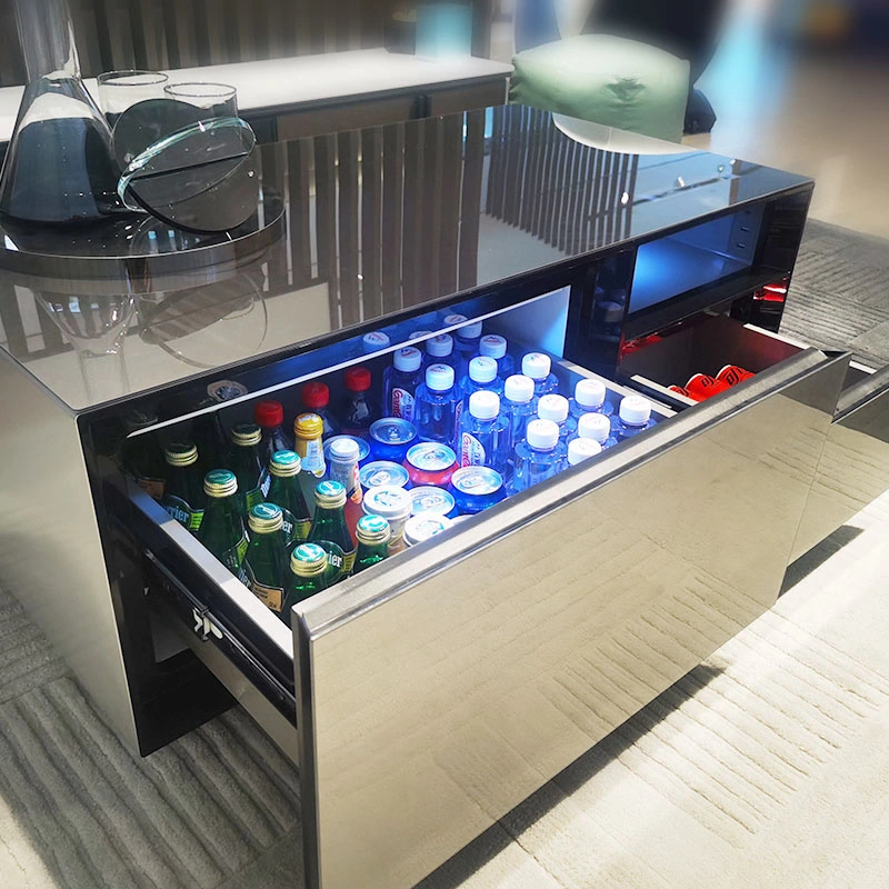 2023 The Smart Coffee Table for Cold Beers with LED Light