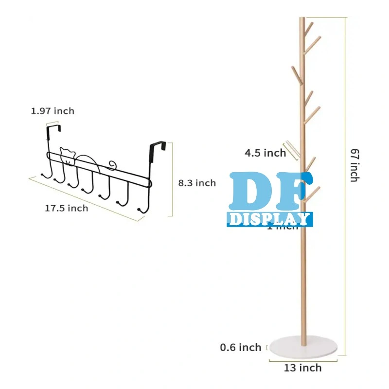 Metal Coat Rack Freestanding Stand Tree with Stable Marble Base Modern Minimalist Hat Jacket Hanger Stand