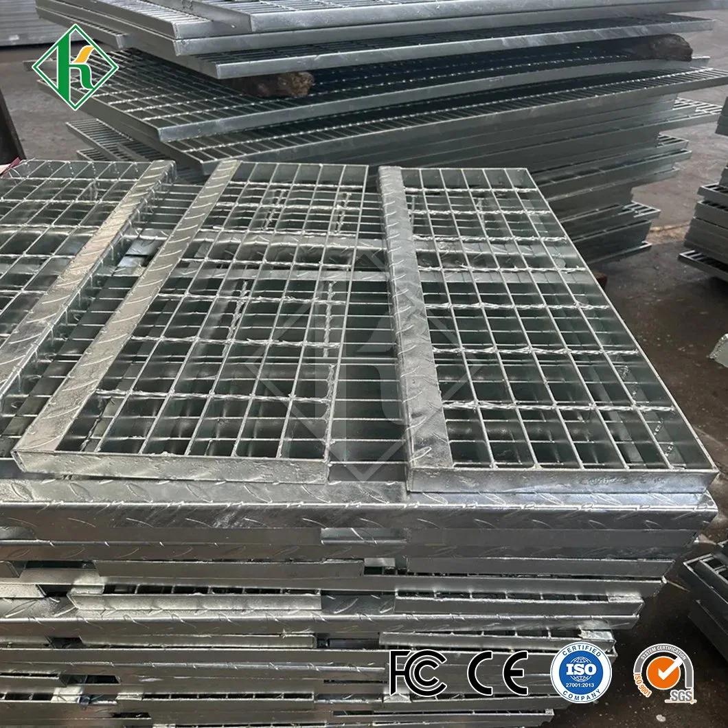 Kaiheng Steel Stair Ste Wholesale/Supplierr Galvanized Metal Stair Treads China T2 Type Stainless Steel Ladder Treads