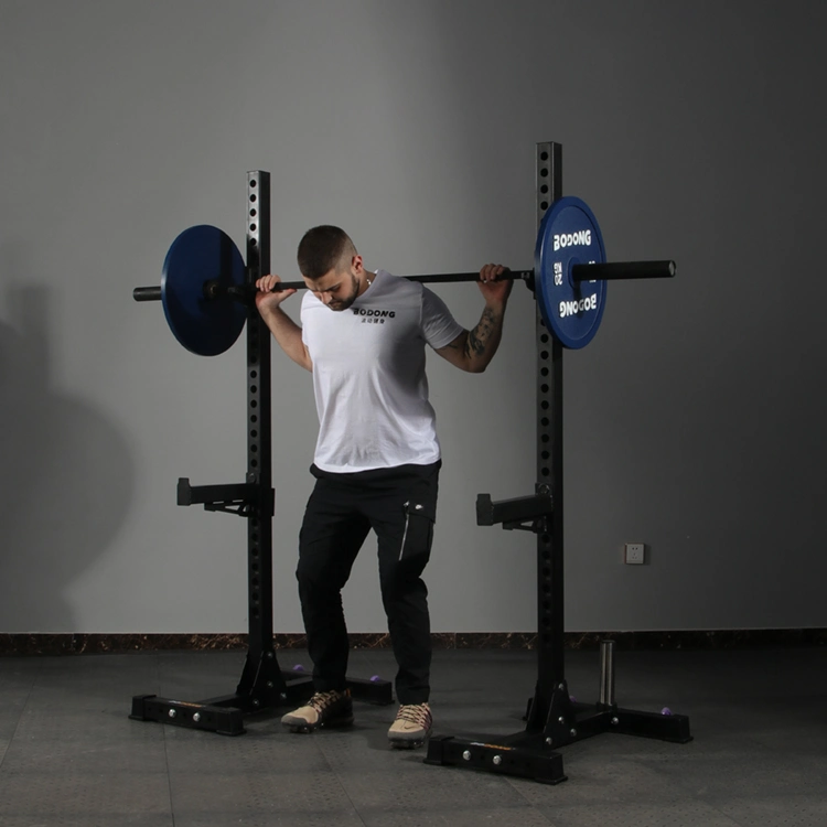 Adjustable Gym Equipment Portable Barbell Rack for Bench Press