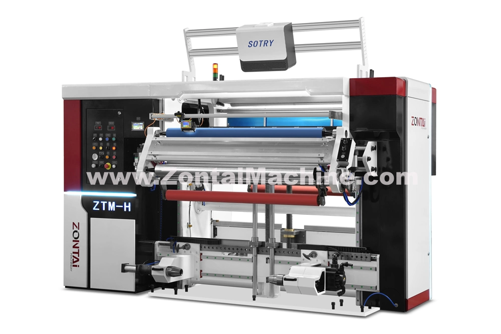 Plastic Film Printing Rolls Automatic Doctoring Rewinding Machine