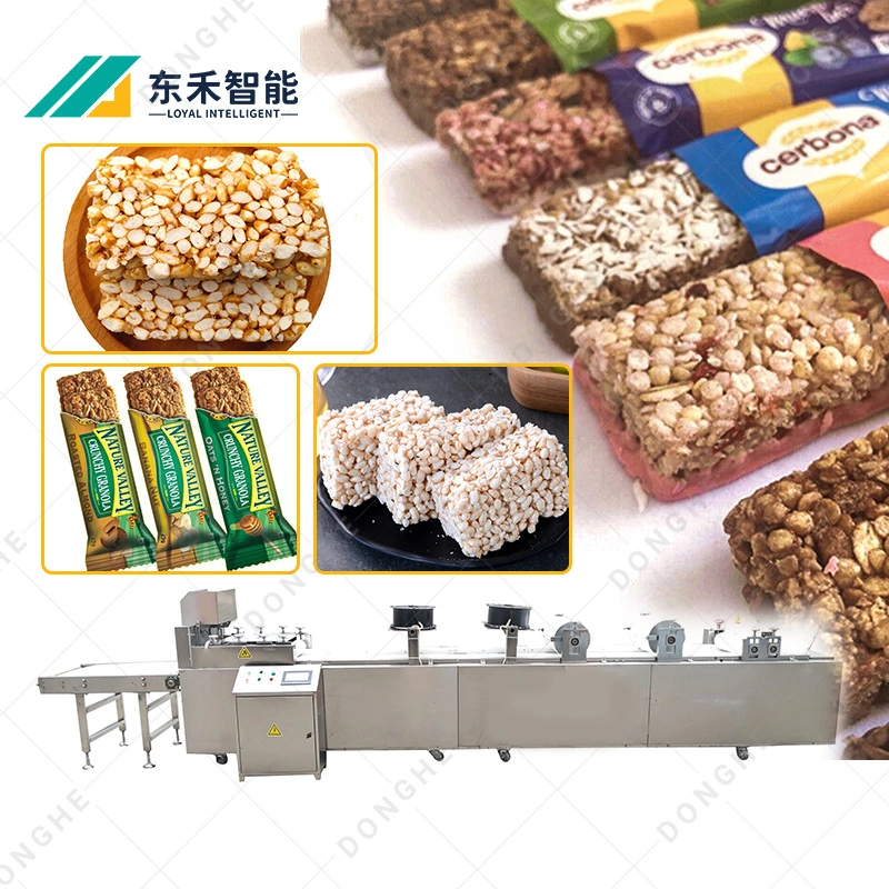 2023 China merienda nutritiva comida Barra de Cereal haciendo el equipo de la línea de procesamiento de la máquina