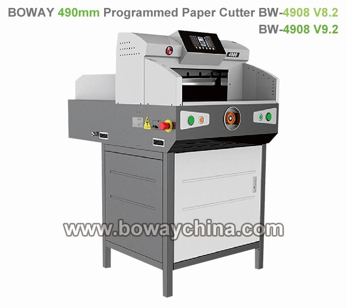 Automatic Push PLC 80mm Thickness A3 A4 Size Book Block Edge Paper Stack Sheets Guillotine Knife