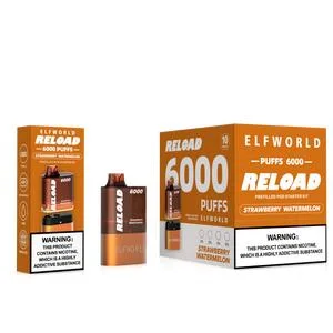 Wholesale/Supplier Elfworld Reload 6000 Puffs Disposable/Chargeable Vape