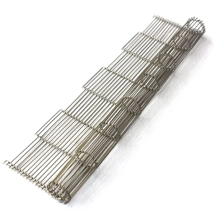 High quality/High cost performance  Food Grade Stainless Steel Metal Wire Mesh Conveyor Belts, Flat Flex Belt for Furnace Oven, Pizza Oven