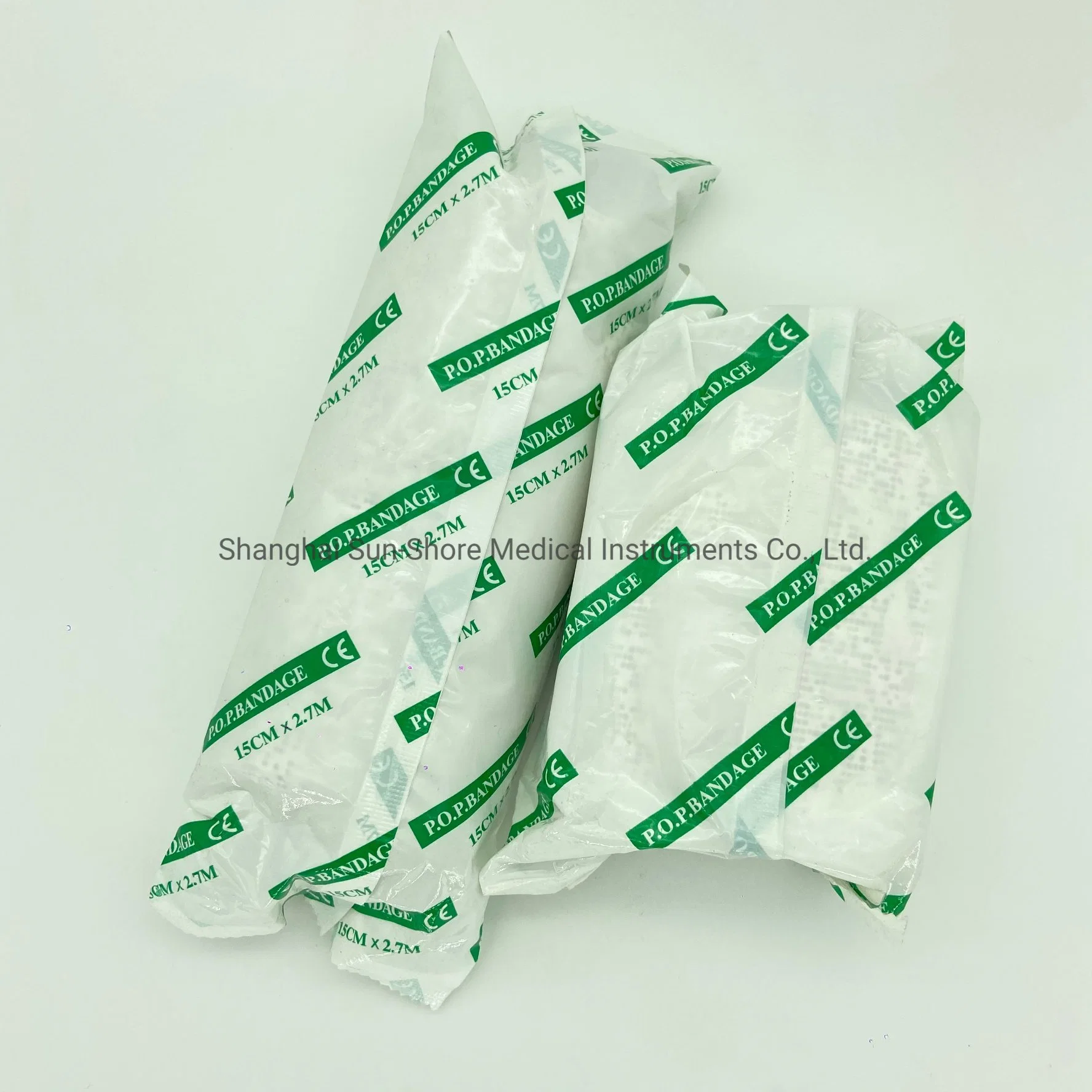 Disposable Consumables Gypsum Plaster of Paris Bandage Rolls