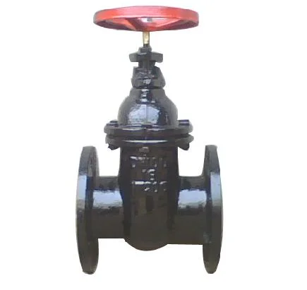 Flange End Ductile Iron Brass Seal Gate Valve with Handwheel