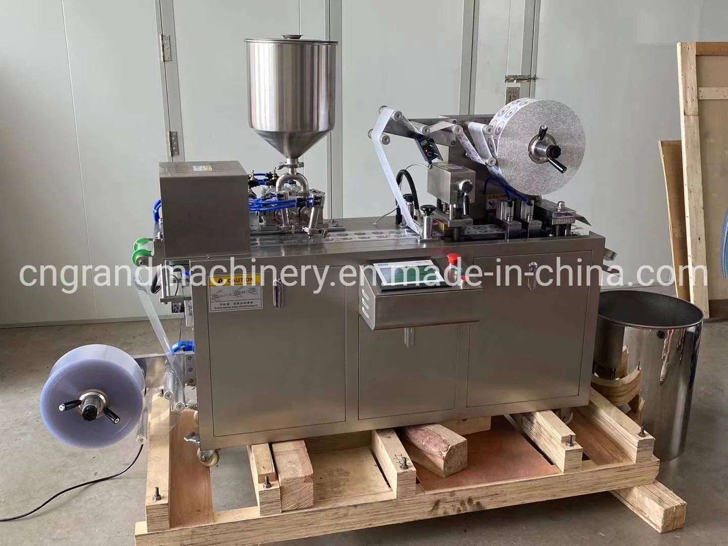 Dpp-80 Full Automatic Mini Tablet Blister Packing Machine PVC Alu Medical Packaging Food Electric Provided ISO9001