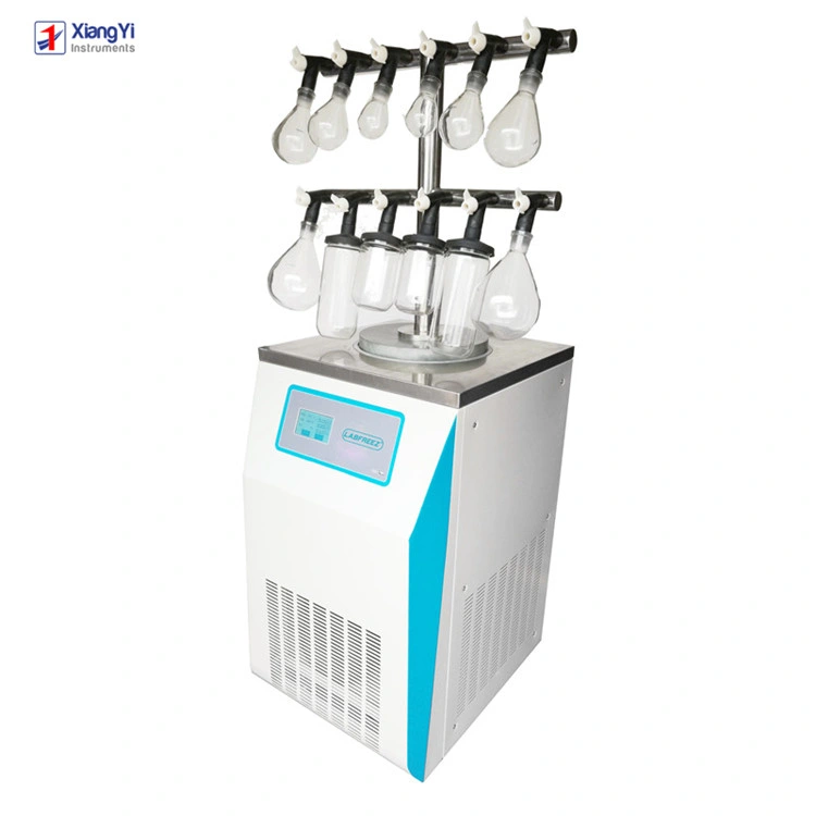 Lab Vacuum Freeze Dryer (Lyophilizer) for Medical and Food, 6kg/24hours