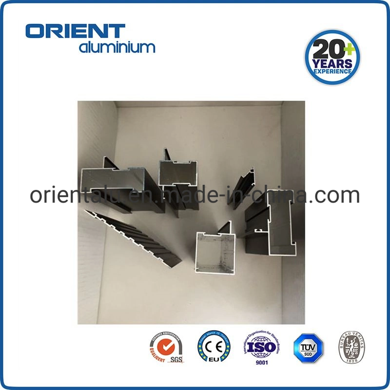 Custom Building Material Powder Coated 6063 Aluminum Extrusion Profile for Window and Door