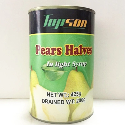 Hot Selling 820g Canned Pear in Light Syrup