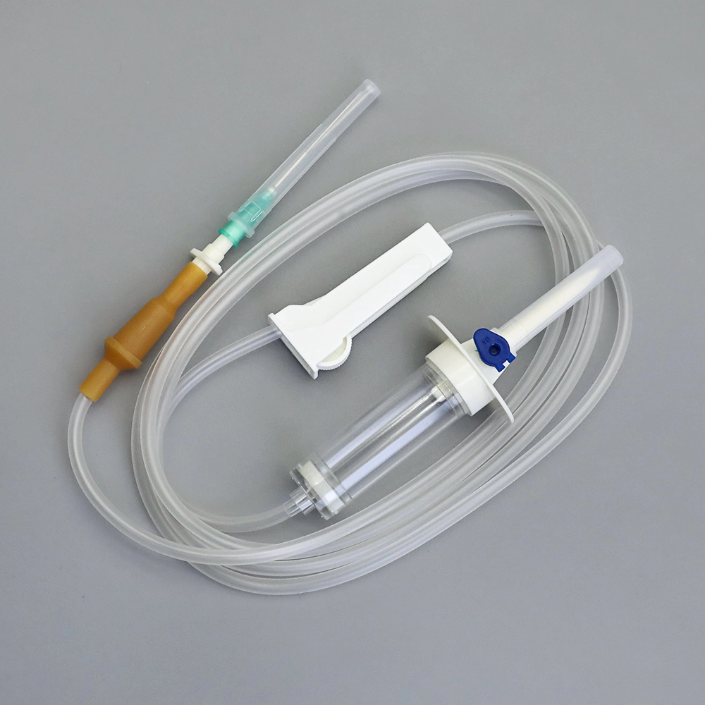 Medical Disposable Infusion Set with Y-Site and Fluild Filter and Air Vented