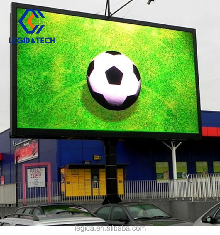 Legidatech P6 P8 Outdoor Feste Installation Werbung LED-Anzeige Reklametafel Digitale Schilder