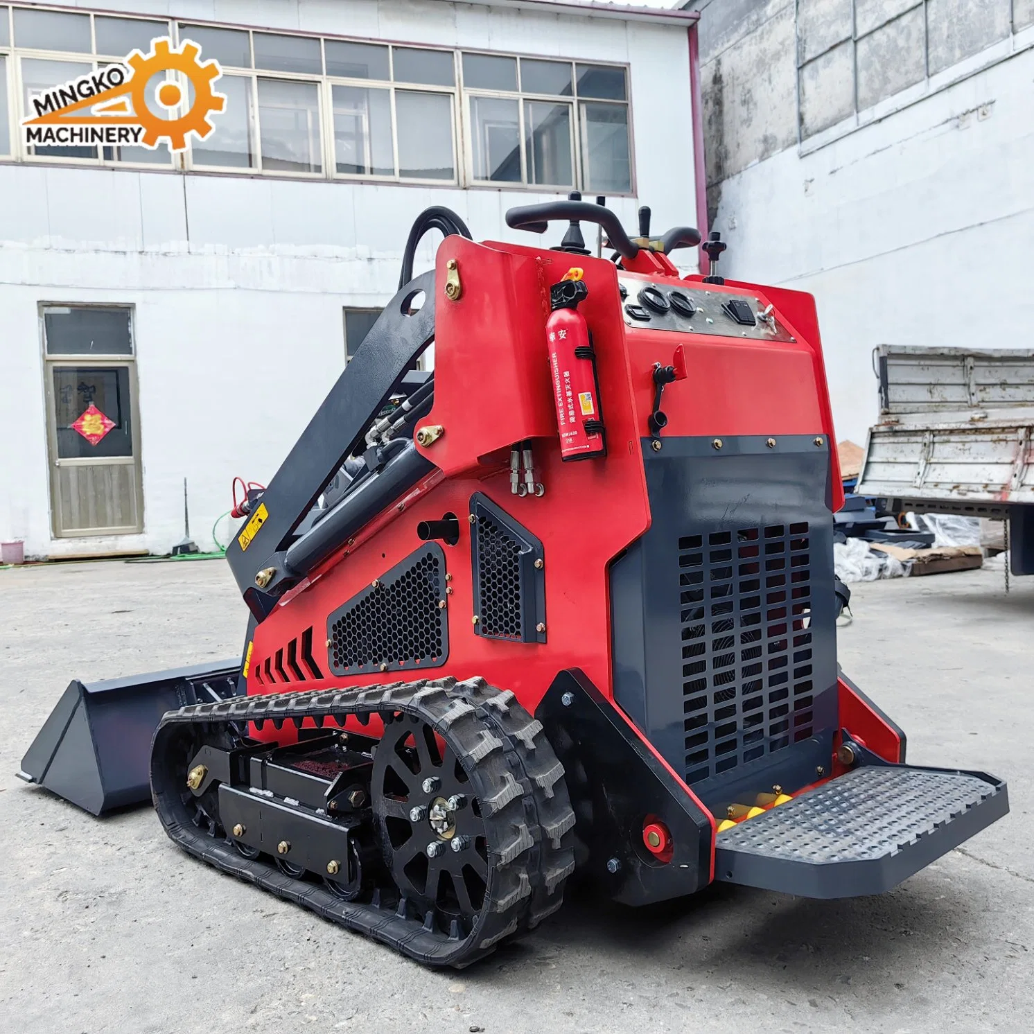 Chinese Skid Steer Loader Cheap CE Euro5 EPA Engine Diesel Wheel Crawler