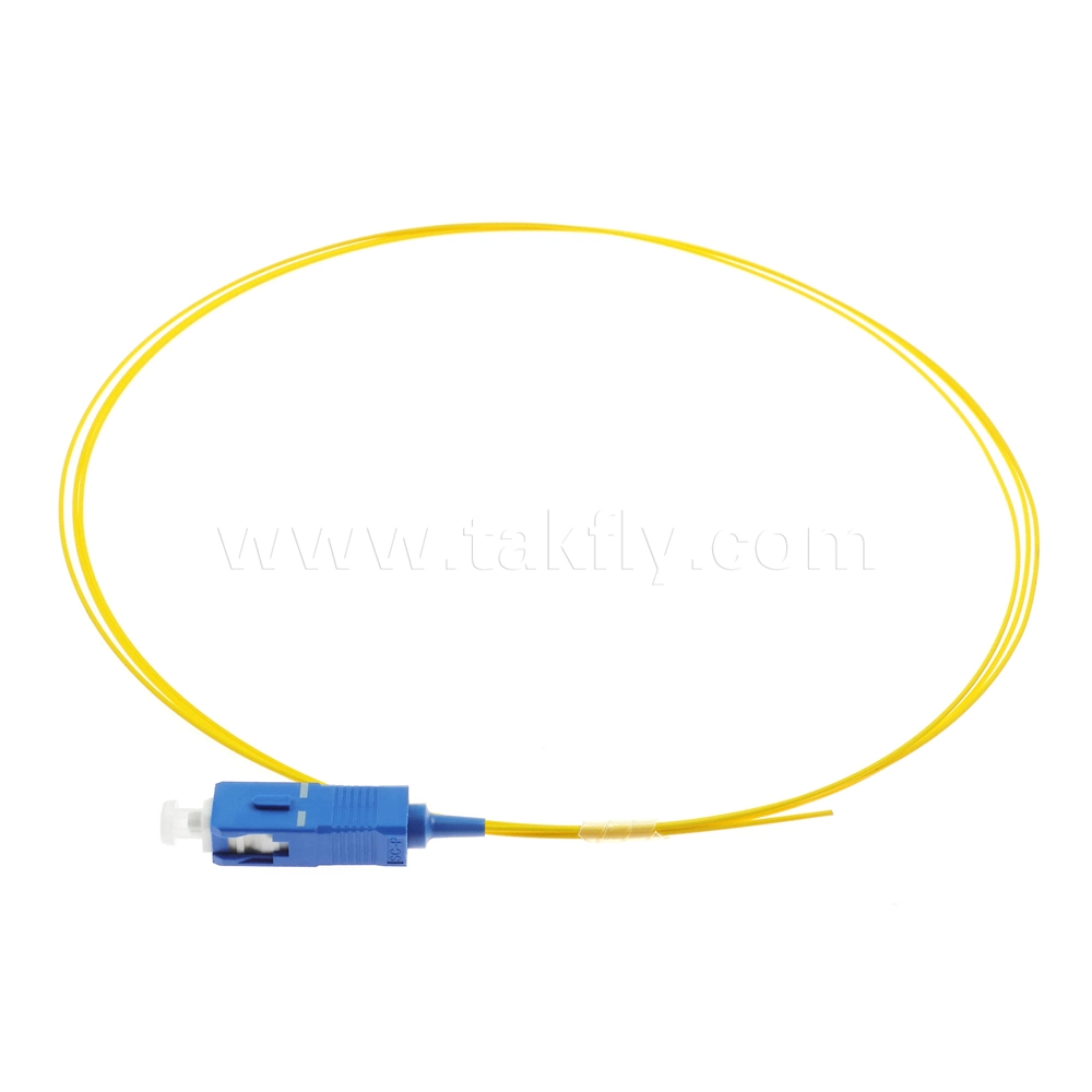 SC/LC/FC/St/E2000/MTRJ Singlemode-Multimode 0,9/2,0/3,0mm Glasfaser-Pigtail