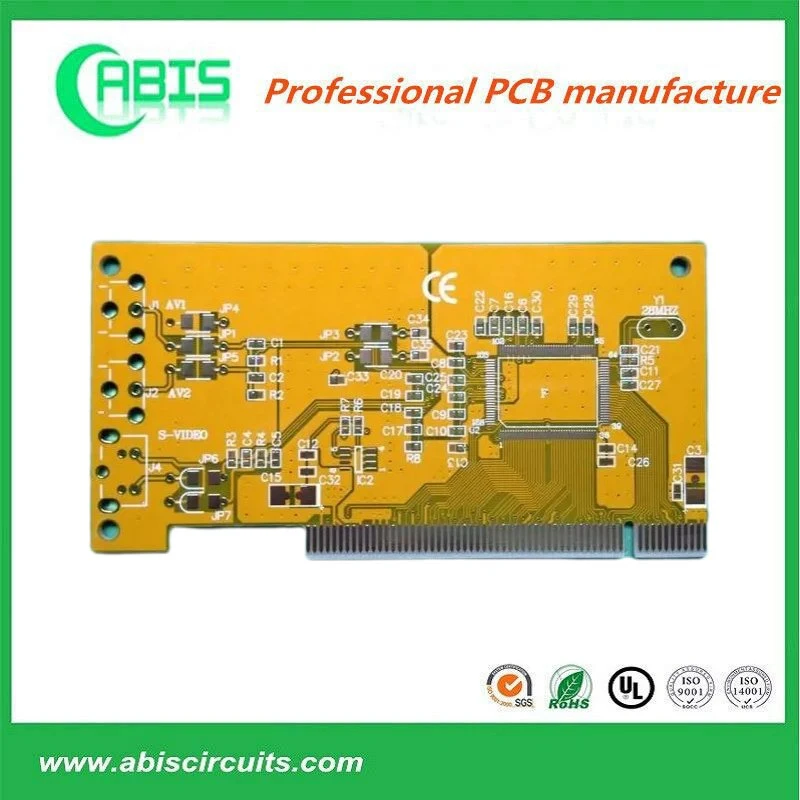 Customized Double-Sided Immersion Gold Fr4 PCB Circuits Board for Electronics Used