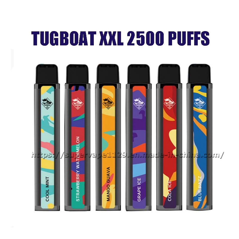 The Tugboat XXL Disposable Devie Pre-Charged with 1000mAh Internal Battery Tugboat XXL Pod Kit