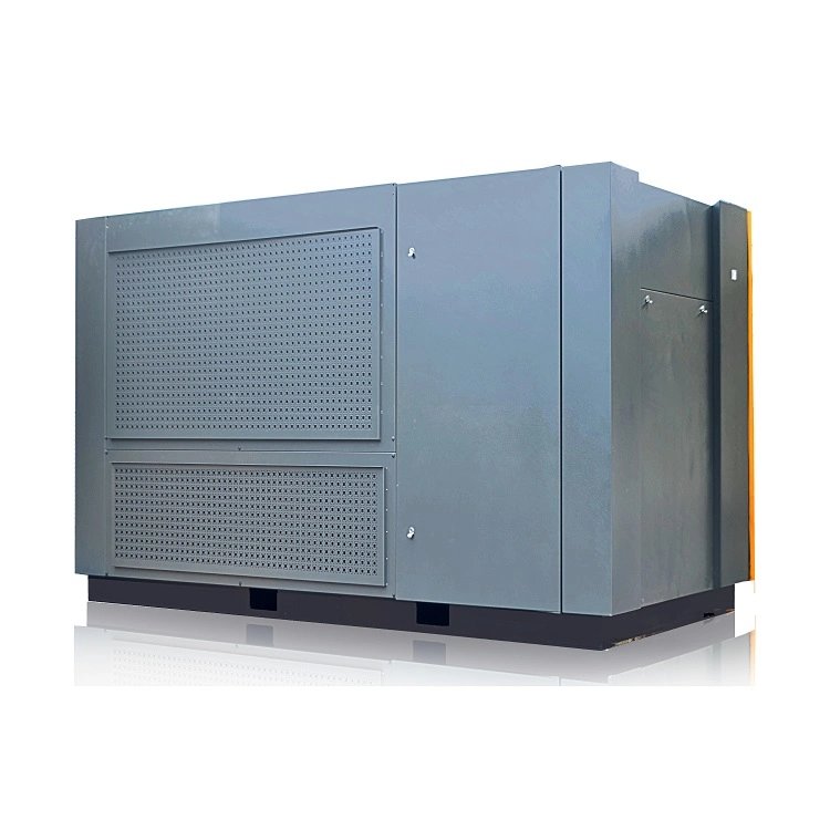 22kw 30HP 10 Bar Industrial Oil Free Rotary Screw Air-Compressor (with Double Compression and Permanent Magnet for Oilless Medical and Food in Shanghai)