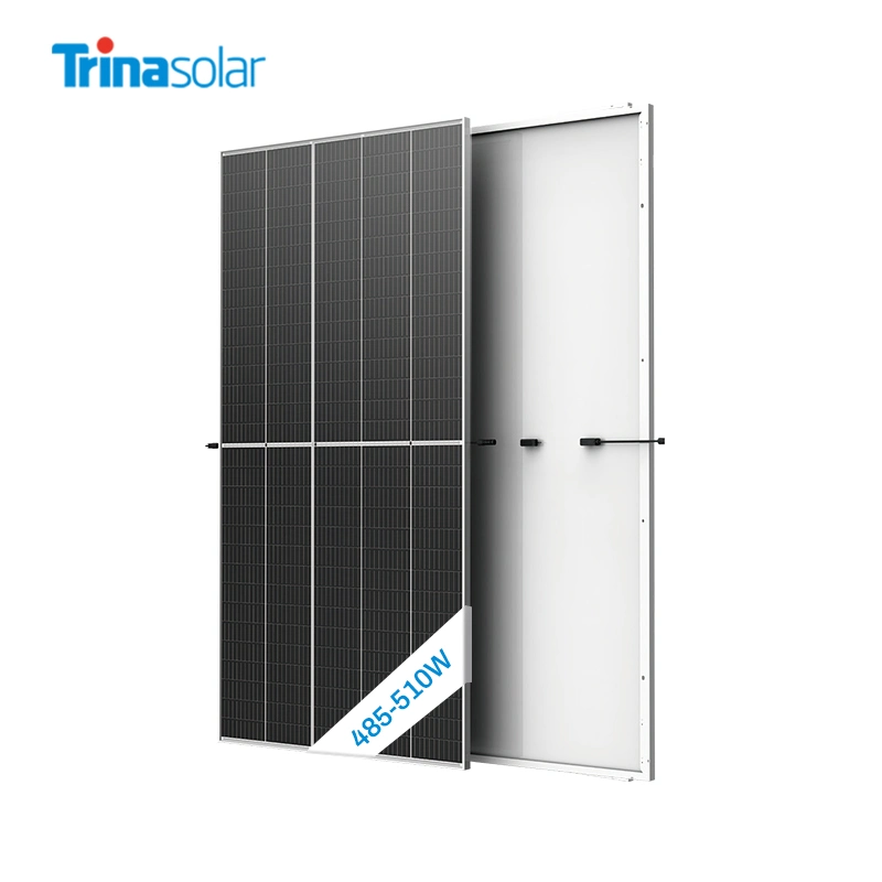 Trina 485-510W Solar Mono 540W 550W Half Cut Cell monocristallin Panneau solaire avec certificats TUV/ce