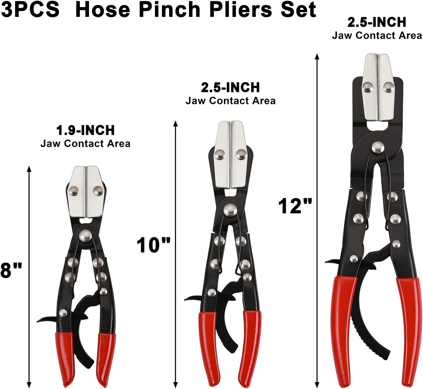 Hose Pinch off Pliers for Automotive Hose Lines, Radiator Lines