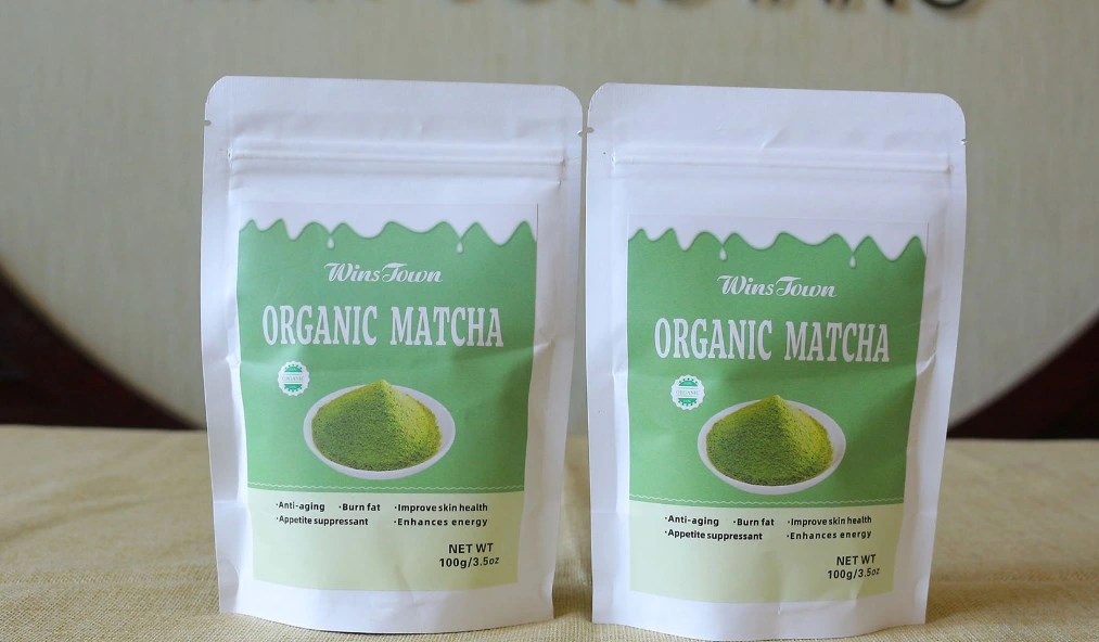 Free Design Hot Sale Matcha Slim Powder Antioxidant Energy and Healthy Metabolism