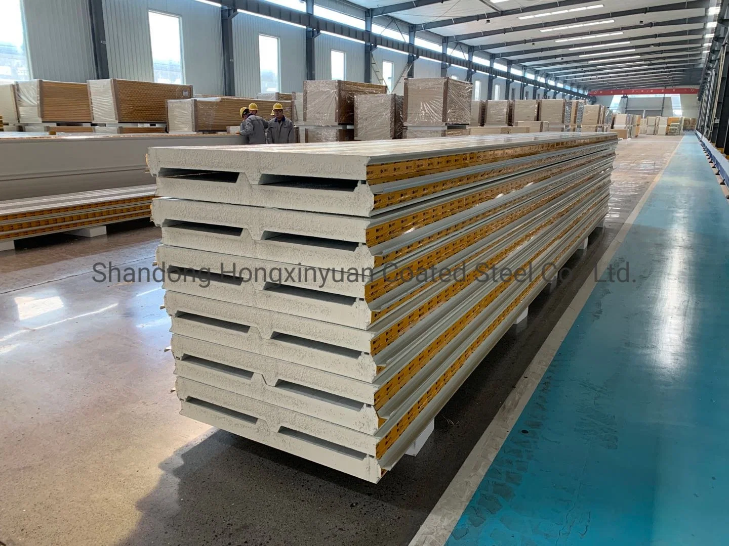 Fireproof Soundproof Laminated PU PIR Foam Structural Insulated Panel