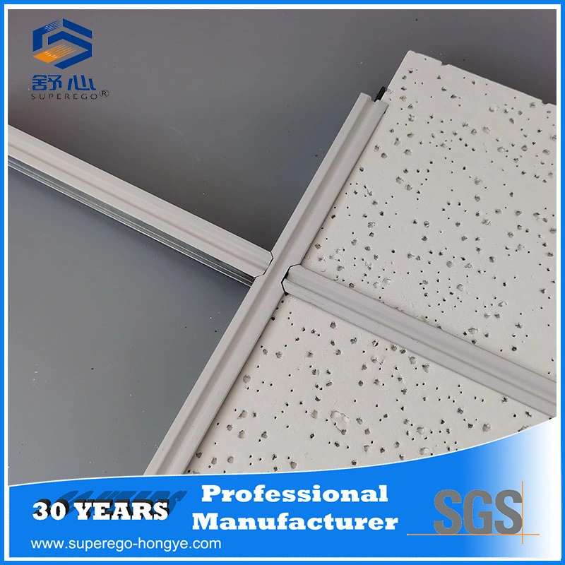 600X600X15mm Sanded Pattern Mineral Fiber Tile Suspended Ceiling