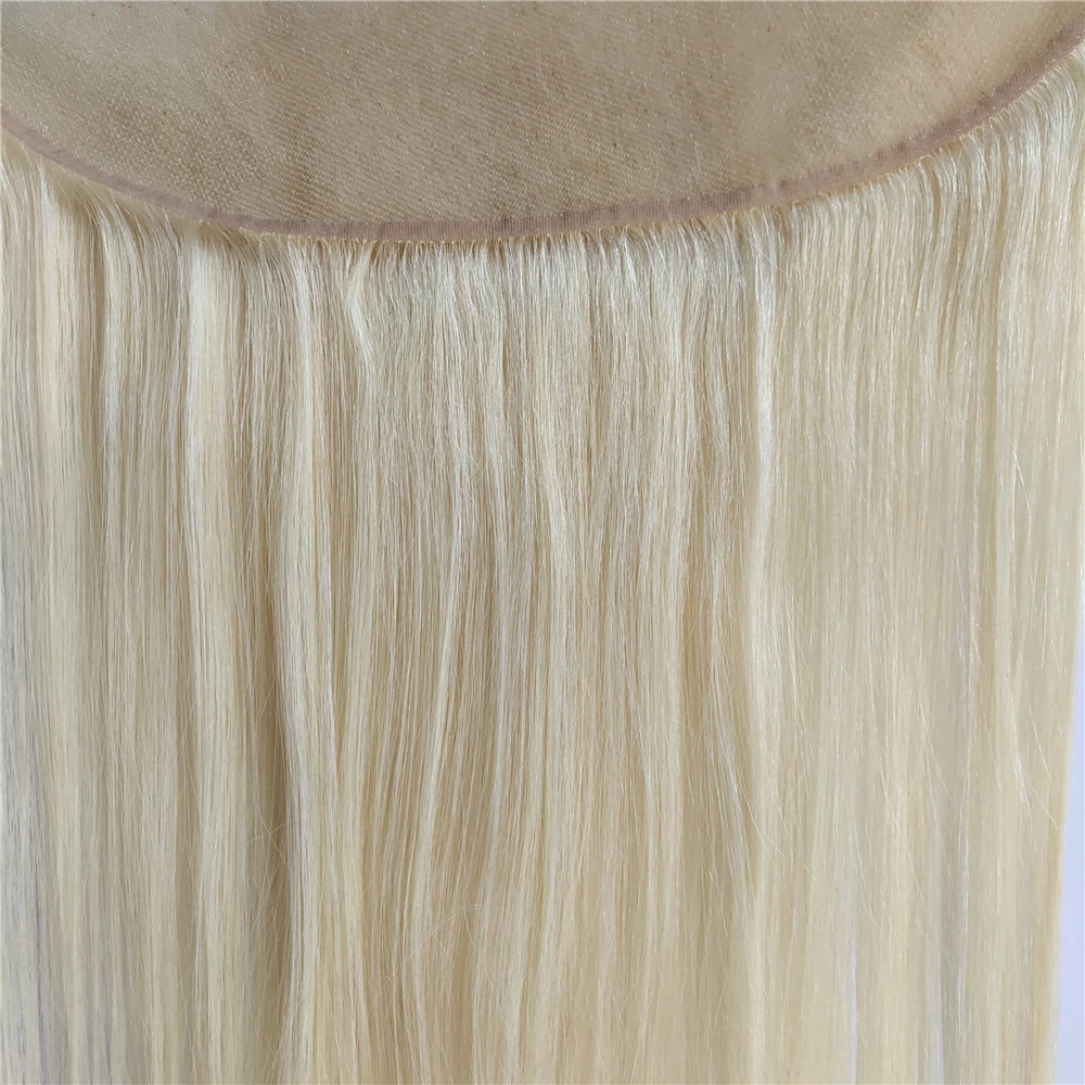 613 Blonde Lace Frontal 13X4 Straight Hair Lace Frontal Closure Bleached Knots Swiss Lace