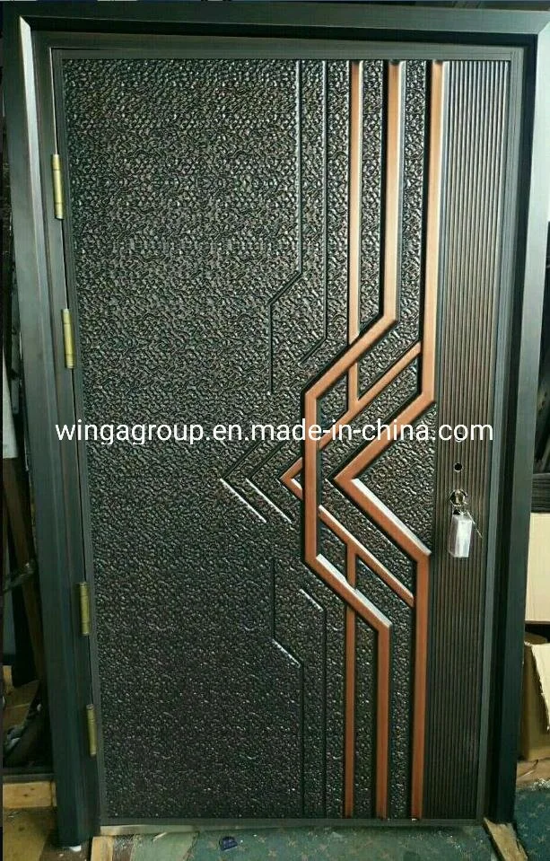 Bullet Proof Aluminum Cast Steel Metal Entry Security Copper Door