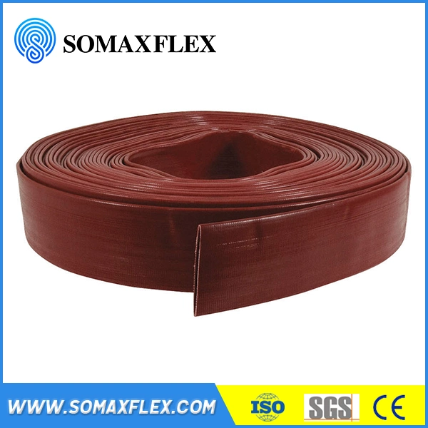 High quality/High cost performance  Lay Flat Water Hose Agriculture Drainage Irrigation PVC Layflat Hose