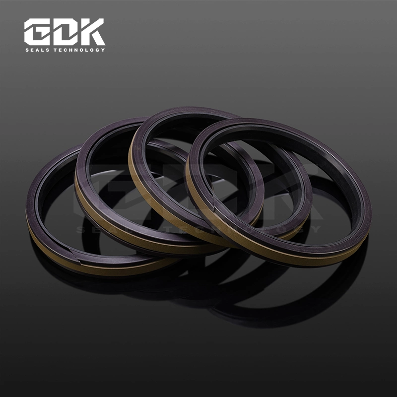 PTFE+Rubber+Ny Pistion Spg Seal Series Hydraulic Seals for Construction Mechanical