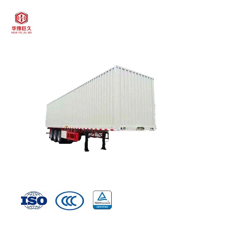 Best Selling in Southeast Asia Cheap 20/40/50t Dry Van Trailer /Box Enclosed Trailer /Truck for Sale From Chinese Manufacturer