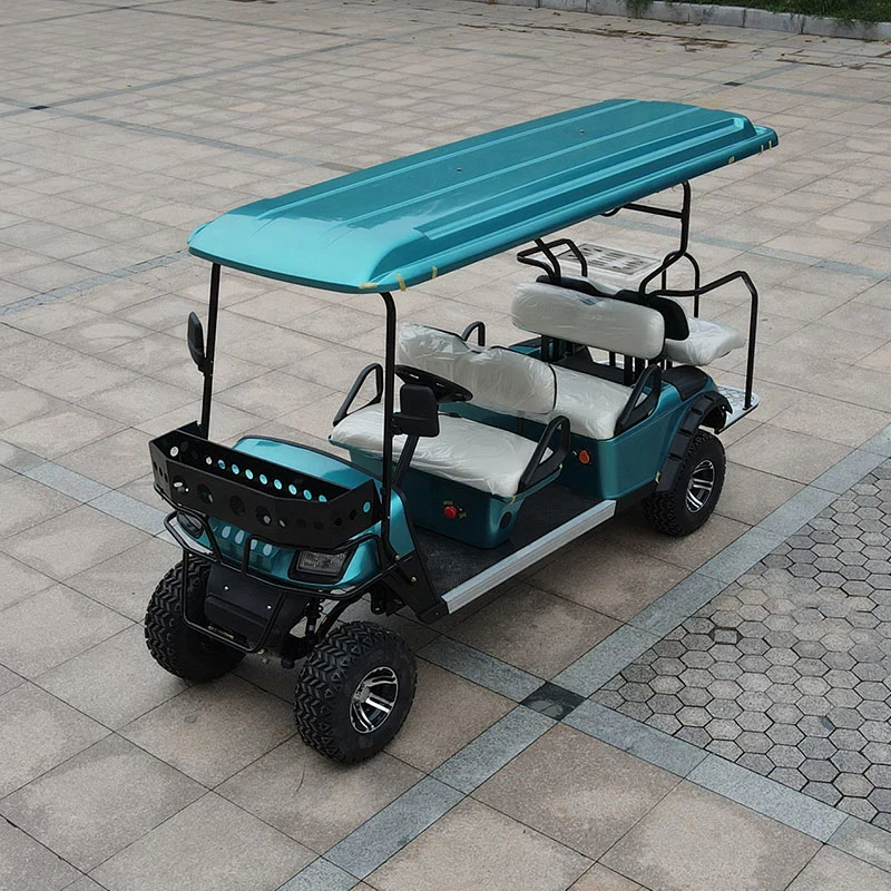 Scenic Spots Brand New Powerful 4 Wheel Lithium Battery Club Buggy Classic Electric Car Golf