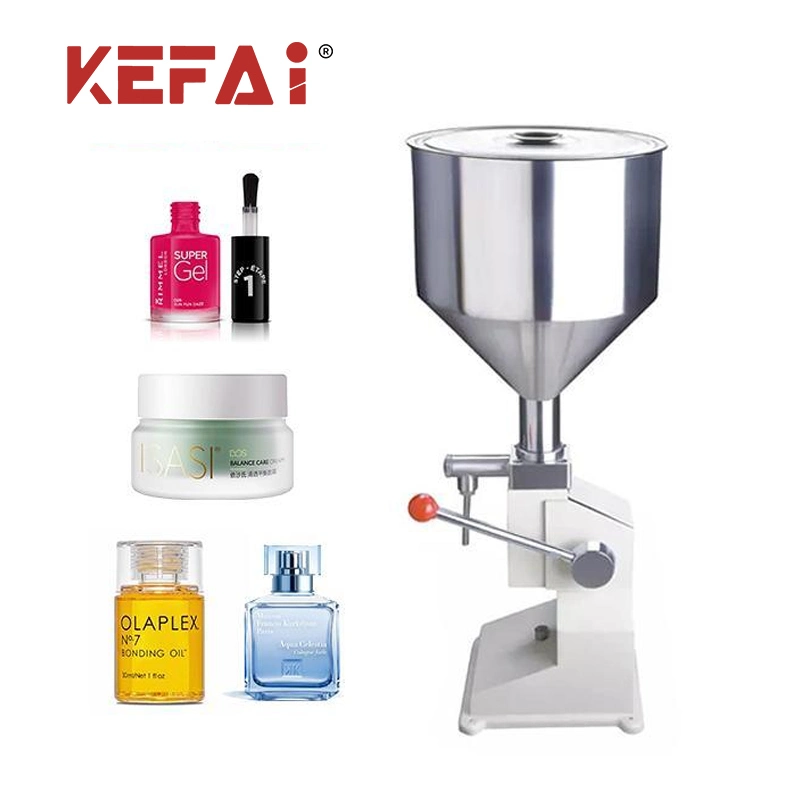 Kefai Customizable Manual Cosmetic Bottle Nail Polish Filler Cream Filling Machine Price