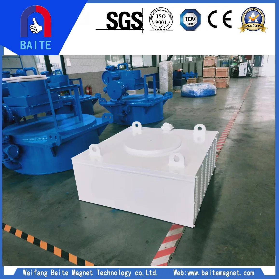 Dry High Intensity Electric Magnetic Iron Separator for Coal Crusher