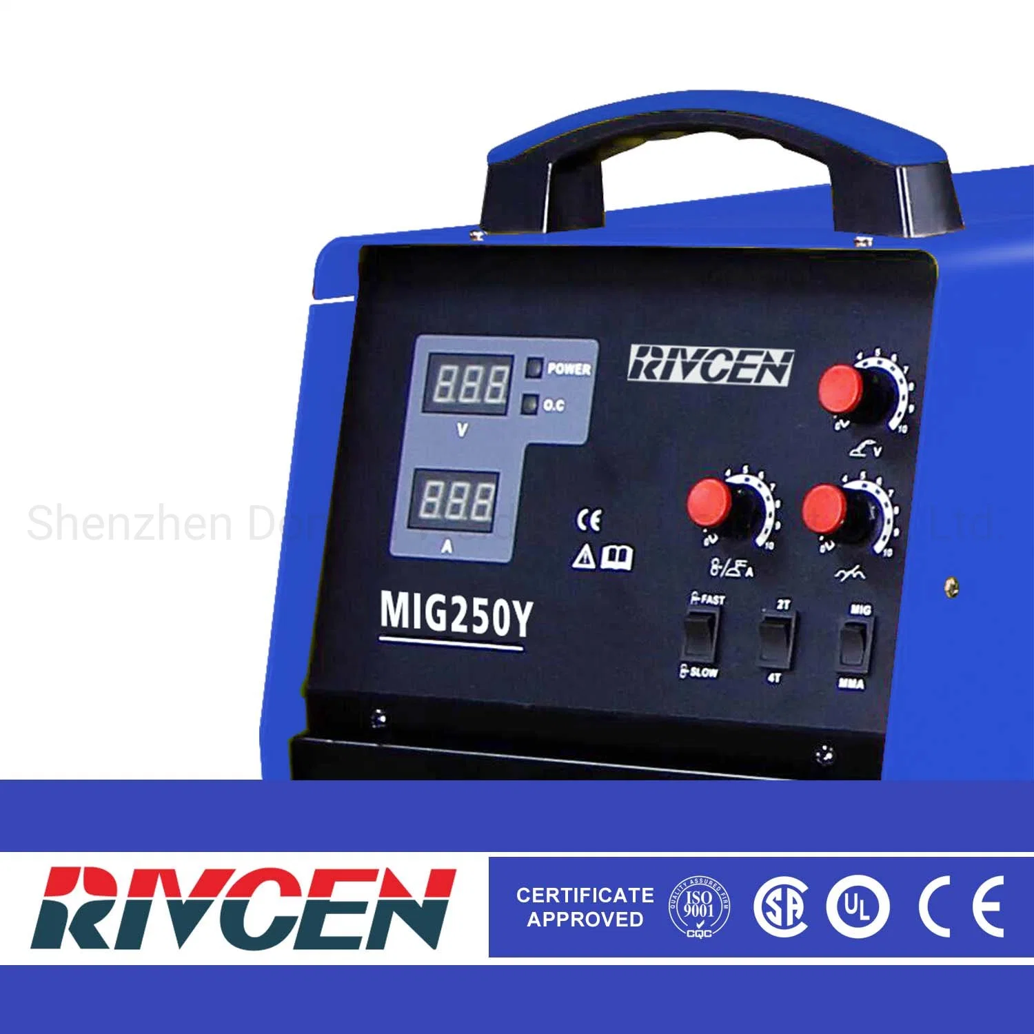 DC Inverter MIG Gas Welder, Mosfet Technology Integrated MIG Welding Machine