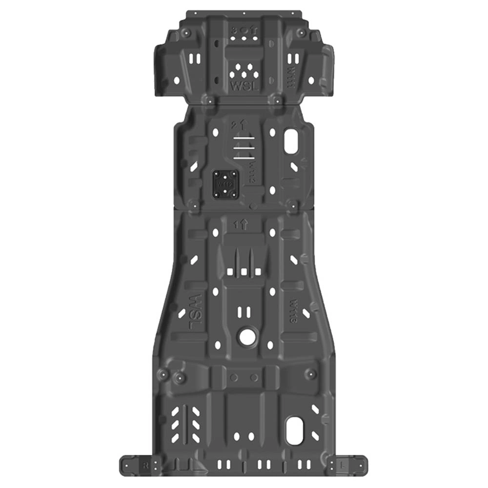 Factory OEM for Isuzu Mu-X and D-Max Accessories Skid Plate Engine Transmission Transfer Case Armour Underbody Protection