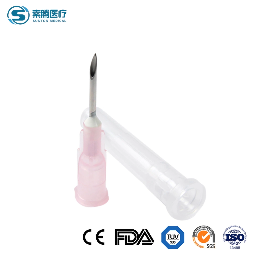 Sunton Safety Needles China Stainless Steel Needle Manufacturer Sterilized Body Micro Blunt Cannula Ha Filler Piercing Needles Plastic Injection Needle