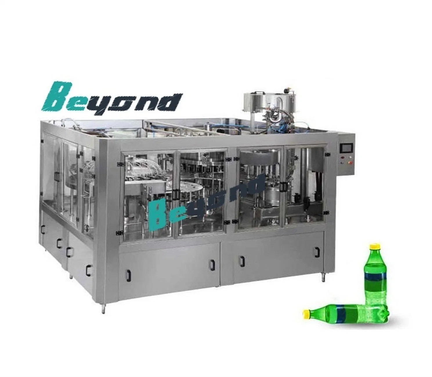 2023 Hot Sale Automatic Pure Mineral Drinking Water Soda Drink /Fruit Juice /Liquid Filling Bottling Capping Packaging Production Line