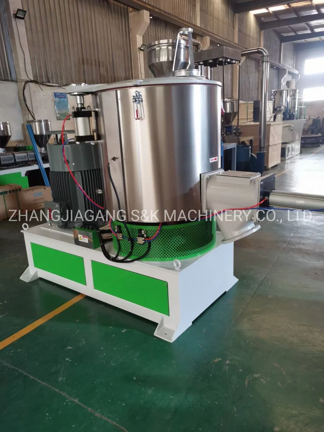 Plastic Machinery Automatic Batch Weighing and Mixing System for Power Color Masterbatch with Low Cost