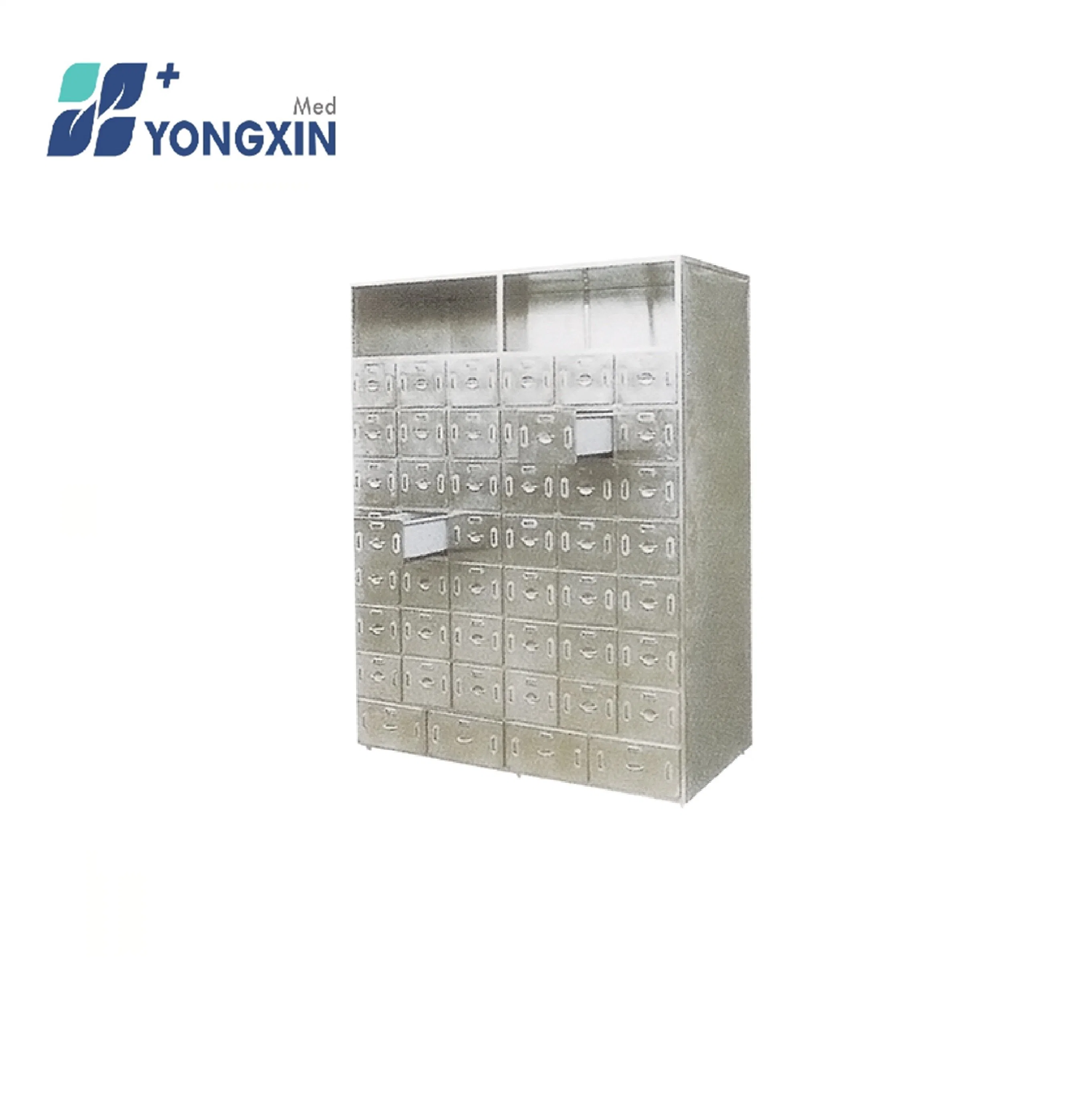 Ls011 Hospital Furniture Medical Cabinet Stainless Steel Storage Rack