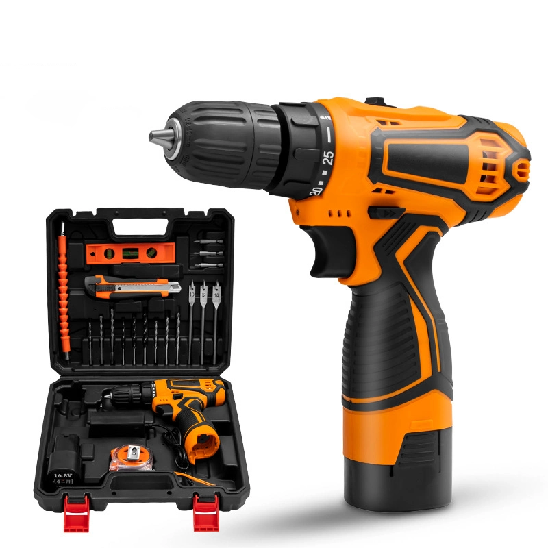 21V Cordless Drill Driver Set Power Drill Kit Electric Cordless Screwdriver Set