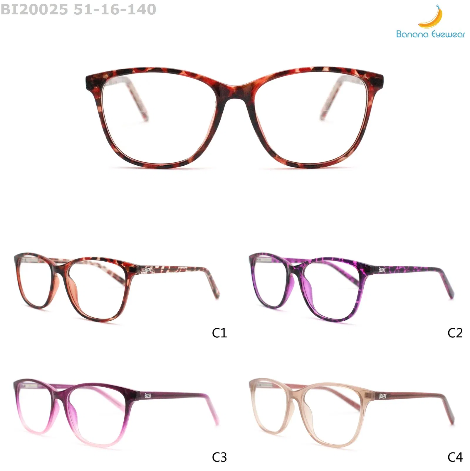 Fashion 2020 Hot Selling Injection Stylish Anti-Blue Light Eyewear Eyeglasses OEM