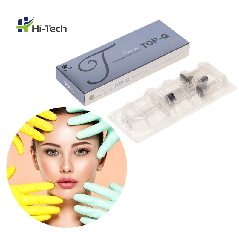 1ml Cross-Linked Cohesive Hyaluronic Acid Dermal Filler Injctable for Anti Aging and Face Sculpture