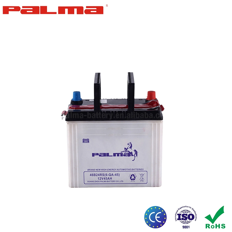 Palma Automotive Battery Original Factory DIN 55428 Lead-Acid Battery Square Battery Dry Charged Car Battery for Automotive