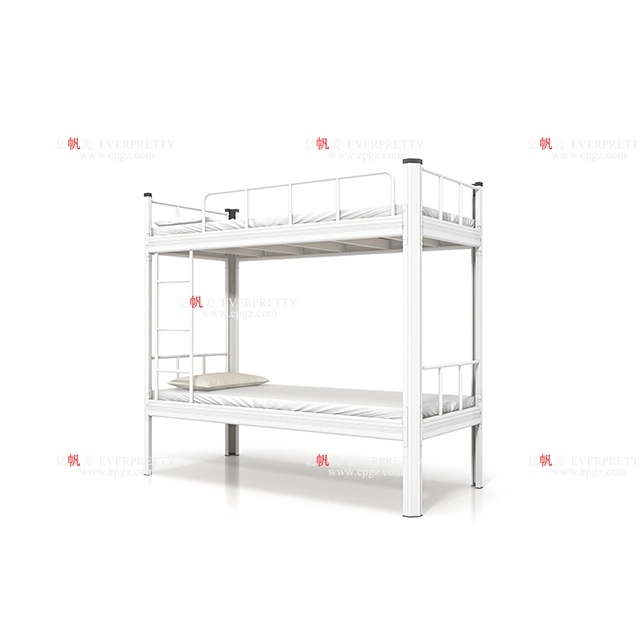 Venta caliente Mobiliario de dormitorio Dormitary Metal Double Bunk Bed