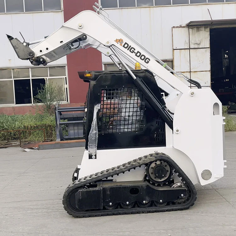 Small Crawler Loader Tracked Skid Steer Mini Skidsteer Loader with Attachments