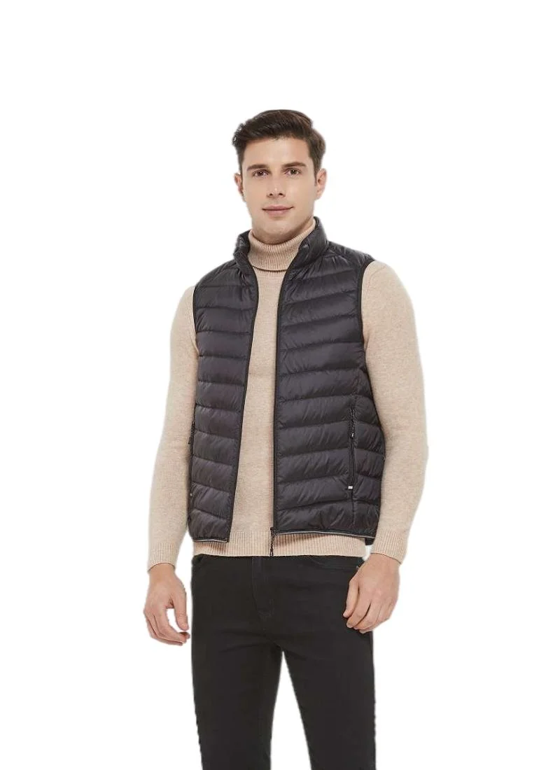 Custom Winter Warm Sleeveless Down Puffer Jacket for Men