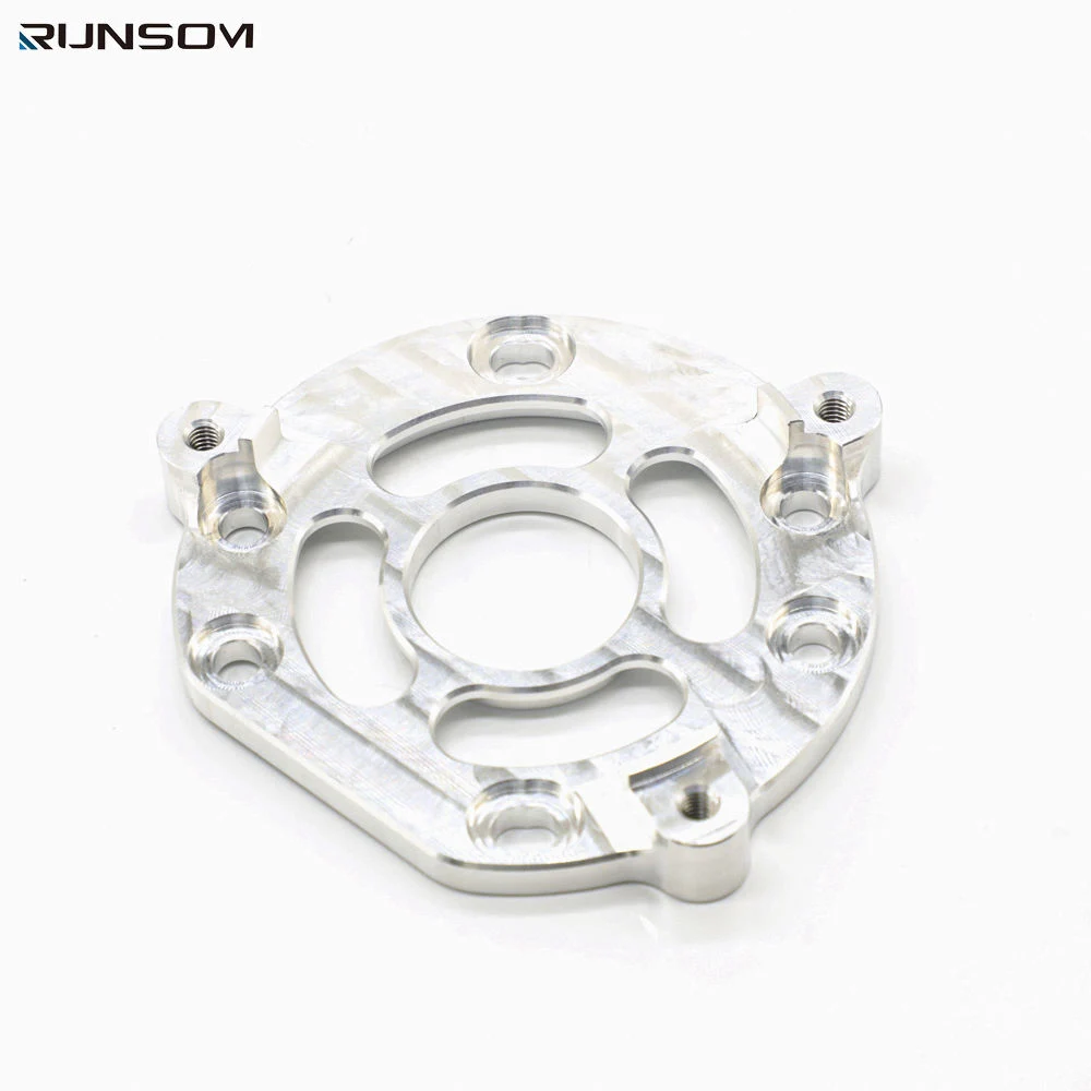 Anodized Drone Aluminum Metal Parts 3K Carbon Fiber Drone Rack Base Bend Joint Shell CNC Machining Drone Customization